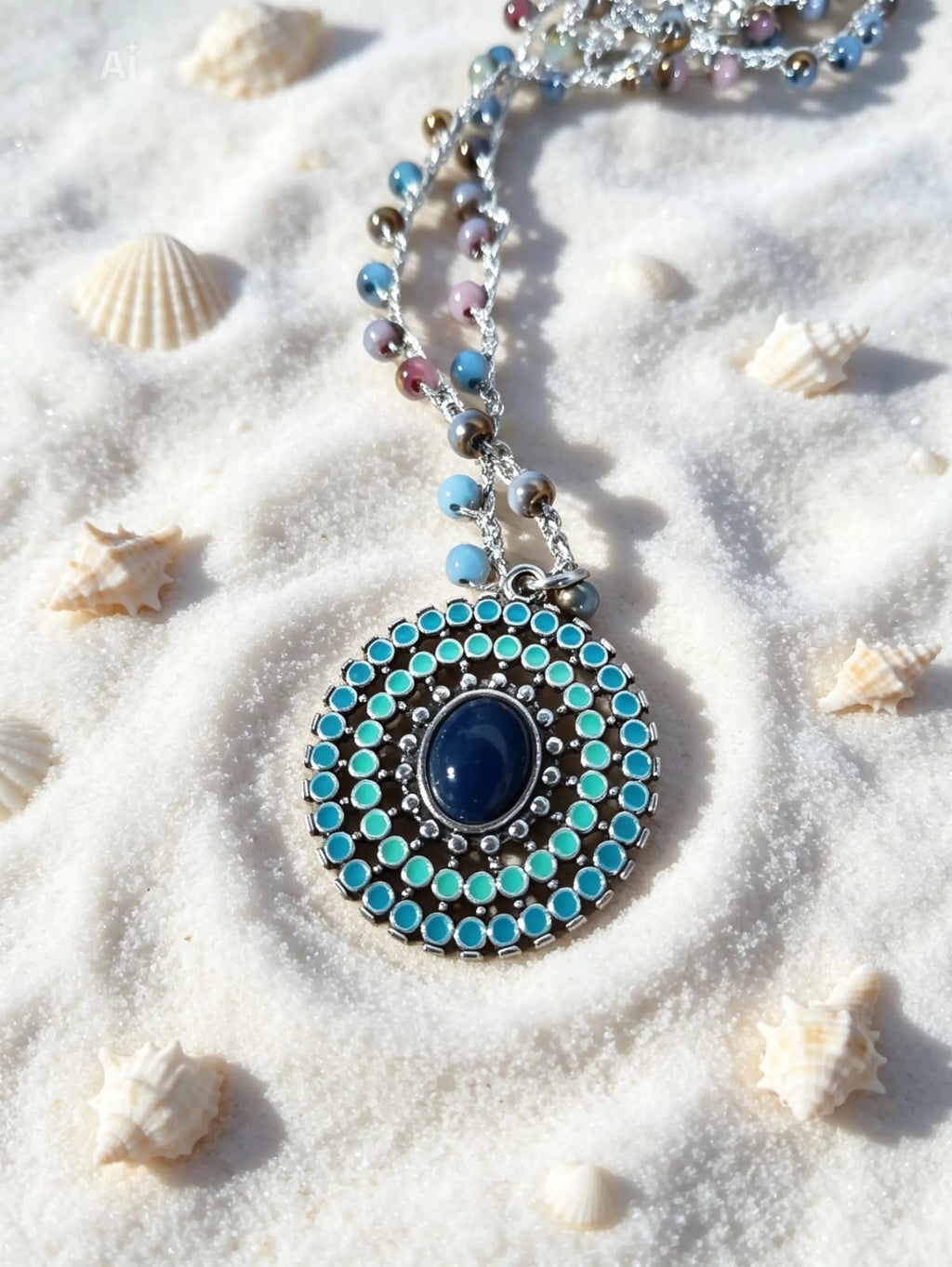 Mandala del Mare - dettaglio ciondolo