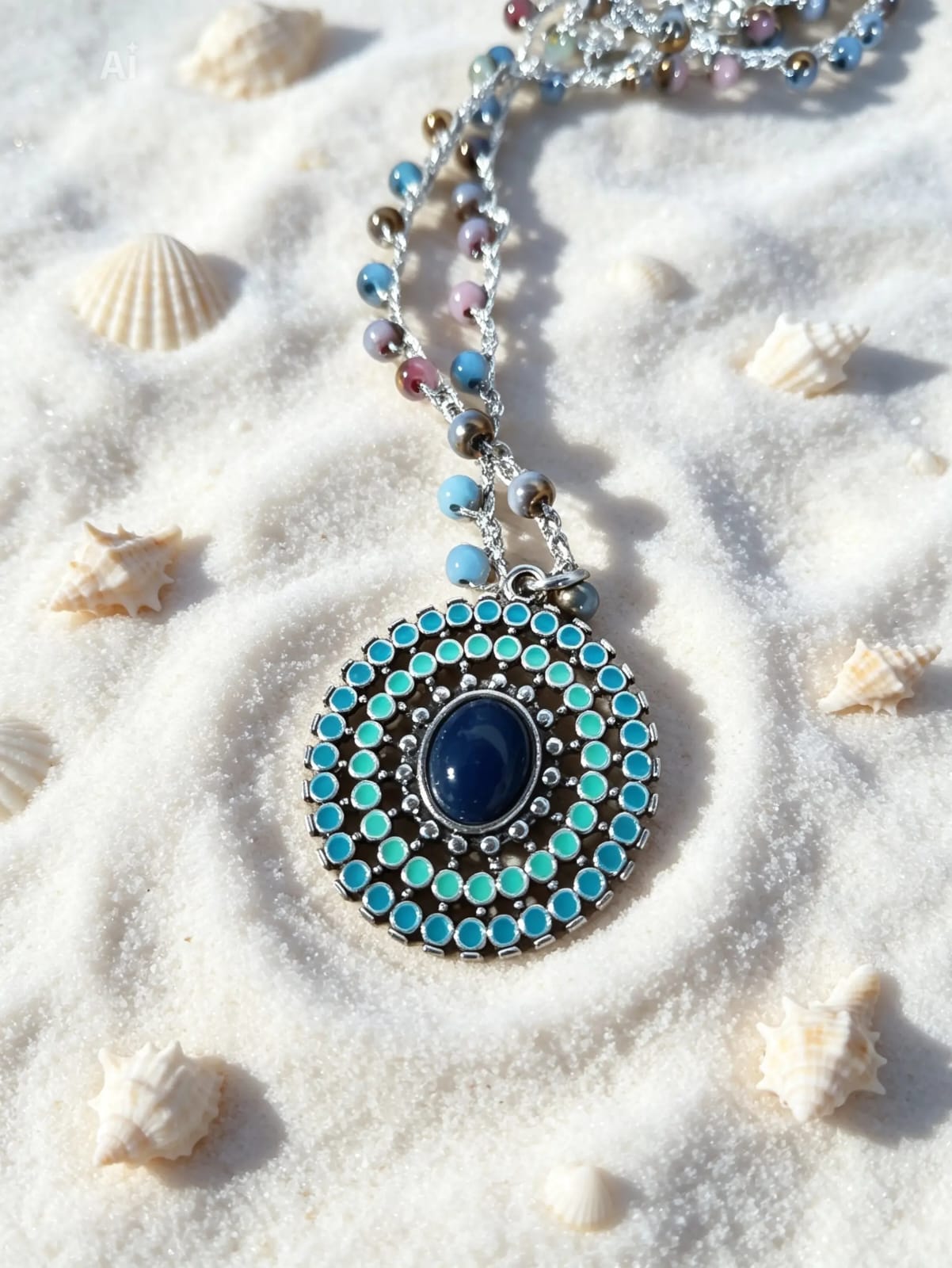 Mandala del Mare - dettaglio ciondolo