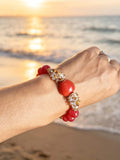 Bracciale Cuore Rosso